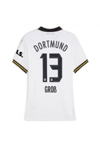 Borussia Dortmund Pascal Gross #13 Voetbaltruitje 3e tenue Dames 2024-25 Korte Mouw